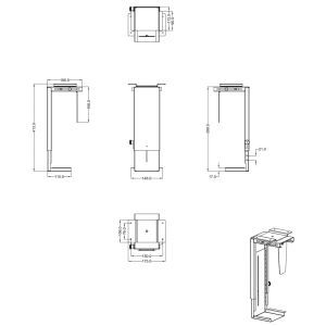 Euroseats Euroseats CPU-houder afbeelding 6